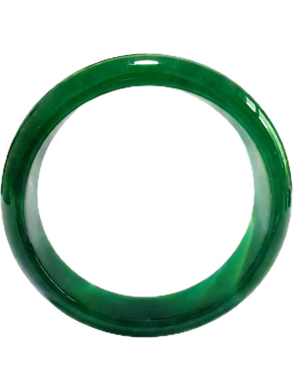 Natural Pink Green Jade Bangle Bracelet for Women | Feng Shui Good Luck Jewelry